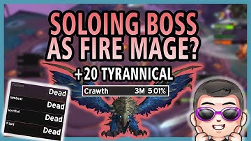 Fire Mage Solos Bird Boss in Algeth