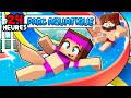 24 HEURES dans un PARC AQUATIQUE sur Minecraft !