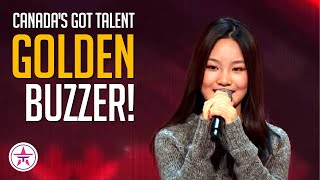 14-Year-Old Shea Wins Howie Mandel's GOLDEN BUZZER in Emotional Moment on Canada's Got Talent!