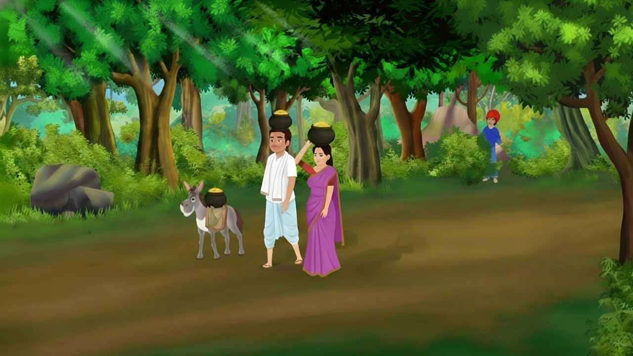 एक गरीब मजदूर की किस्मत और धोखेबाज सेठ | हिंदी कहानी | Hindi Kahani | Moral Stories | Cartoon story