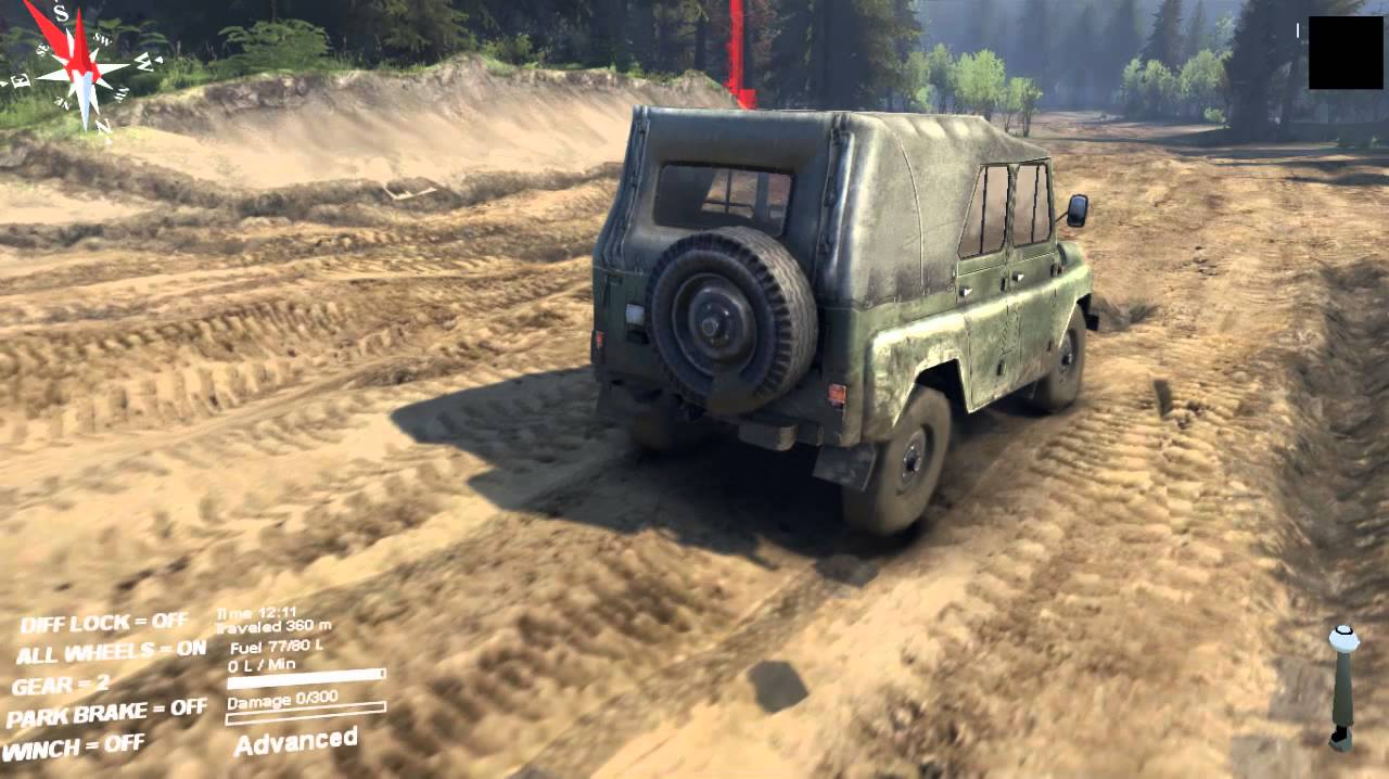 video to gif SpinTires 6 28 2014 3 16 04 PM part 1 rusia extreme 4x4