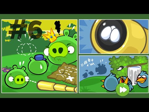 Bad Piggies #6: The birds tricked the pigs