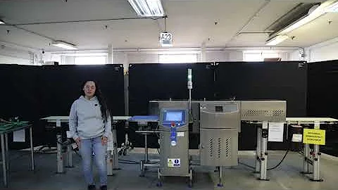 Loma CW3 6000M Belt Checkweigher Demonstration