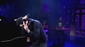 J. Cole performs "Be Free" live on David Letterman