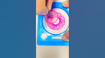 You Won’t Believe This Spirograph Art!🖼️ #spirometry #art #spiroart #relaxing #satisfying