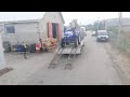Загрузка мини тракторами. Дальнобой по Украине.