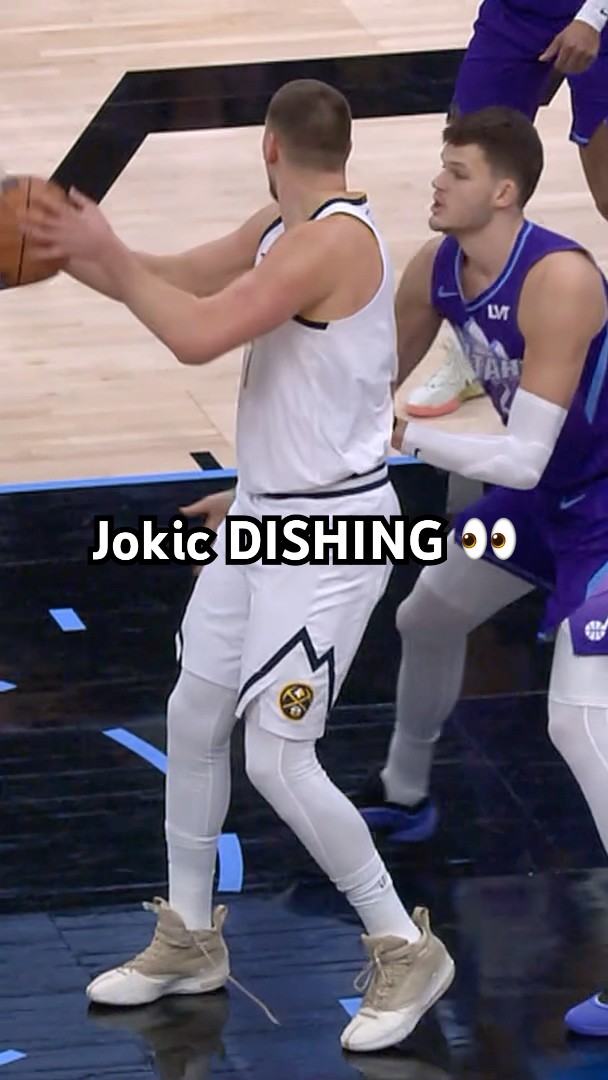 Jokic is DISHING DIMES tonight against Utah!