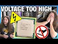 Do Not Use Z490 Motherboard Auto Settings: Excessive Voltage, Power, & Heat