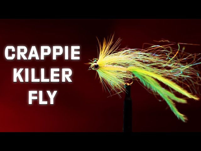 Crappie Killer Fly Pattern, Jim Misiura's Creation