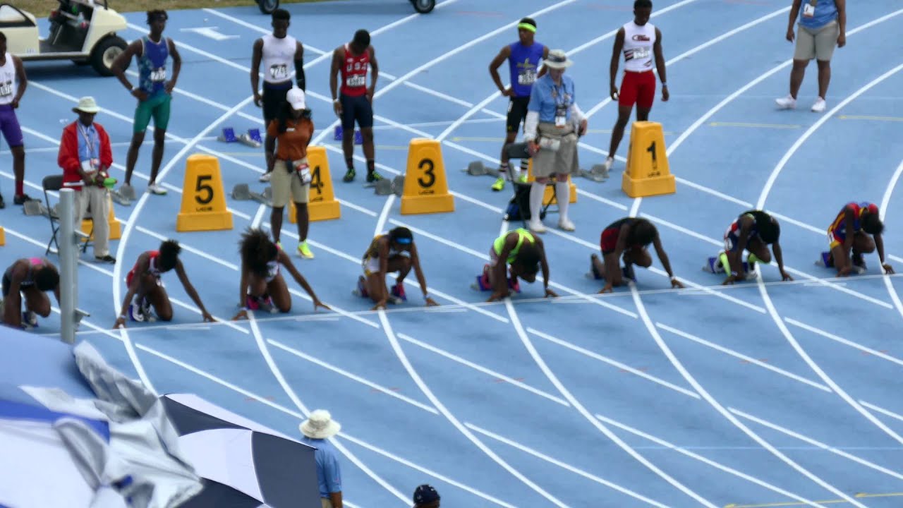 2015 JUNIOR OLYMPIC CHAMPIONSHIPS - 13-14 YR GIRLS 100 METER FINALS