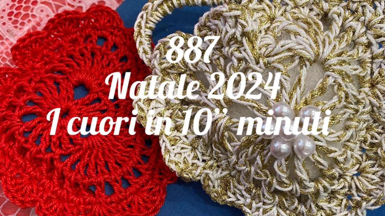 Natale 2024 i cuori 16” Tutorial