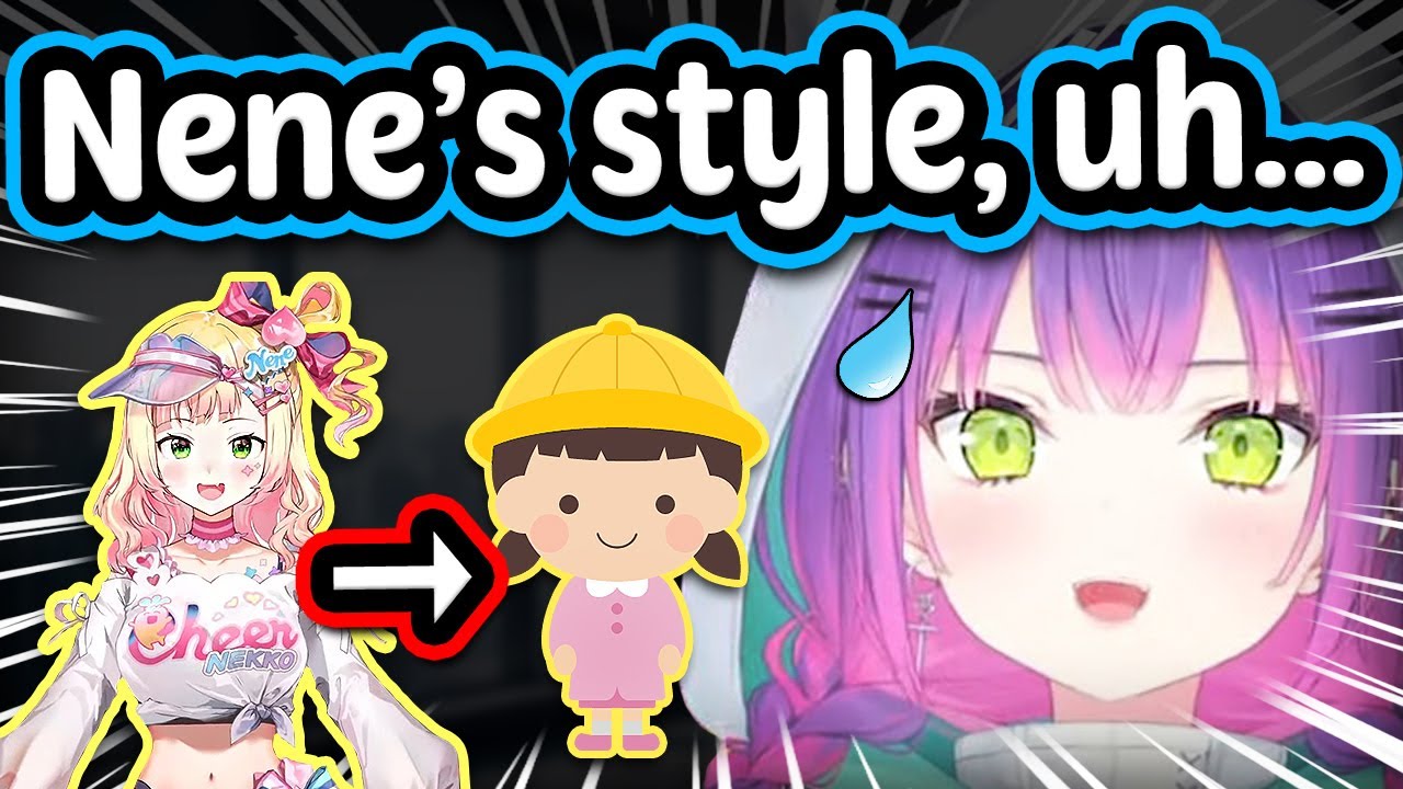 Towa Roasts Nene's IRL Fashion Sense To Ashes... 【ENG Sub Hololive】