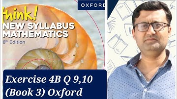 Exercise 4B (Indices and Exponents) Question 9,10 Think New Syllabus Mathematics Oxford Book 3