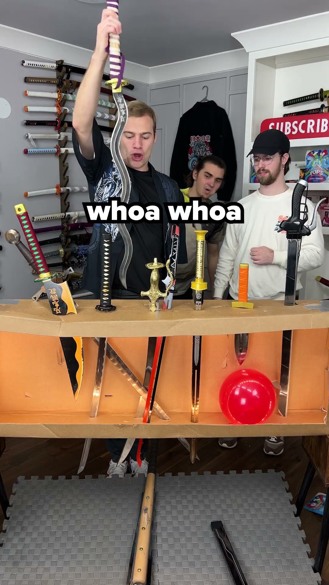 Who's gonna pop the balloon first?