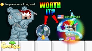 Testing The Prismatic Aura Vs Background Weather Growtopia