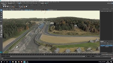 Maya to gJED: 13 - 3D Reference planes from Geotiffs (rFactor 2)