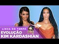 KIM KARDASHIAN: DE ESTRELA DE REALITY A EMPRESÁRIA BILIONÁRIA (LINHA DO TEMPO) | Foquinha FBI