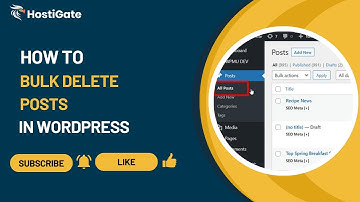 How to Bulk Delete Posts in WordPress | Hexraa