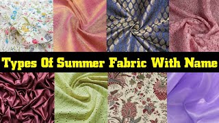 Types Of Summer Fabric With Name/summer dress fabric name/ best summer fabrics for ladies screenshot 3