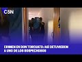 CRIMEN en DON TORCUATO: ASÍ DETUVIERON a UNO de los SOSPECHOSOS