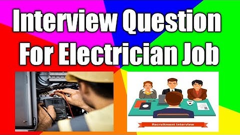Electrician Interview Question | What is Megger| Fuse vs MCB| Current vs Voltage | Hindi