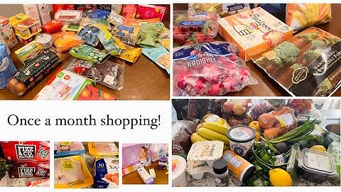HUGE Grocery Haul— 5 stores including Trader Joe’s!