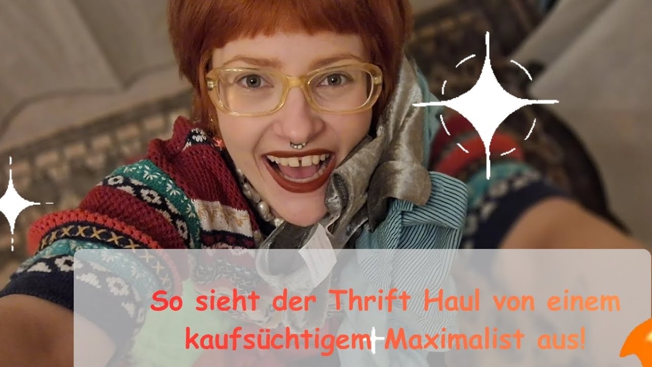 Mein erster Thrift Haul aus Resales Karlsruhe.#vintagehaul