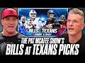 The Pat McAfee Show Has A Controversial Pick For Bills at Texans On Thursday Night Football...