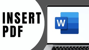 How to Insert a PDF Document into a Word Document | Easy Guide