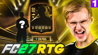 THE RTG BEGINS… AND WE GOT INSANE LUCK! 🤯 | FC 27 #1