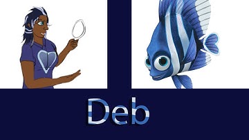 Deb - Drawing Finding Nemo Characters as people - character design
