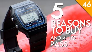 Casio F91W Digital Watch Review  back light test, shower test, Alarm test.