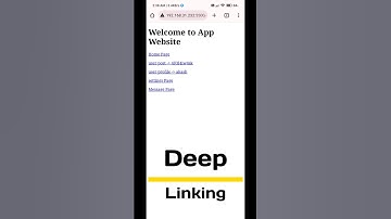 React Native Deep liking Example | #reactnative  #nodejs #mobileappdevelopment #expo #javascript