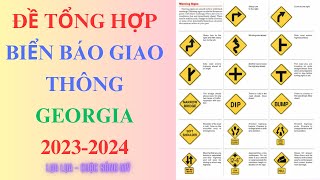 Đề tổng hợp chuyên về Biển Báo Giao Thông GEORGIA  #cuocsongmy