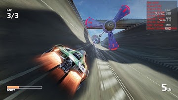 Cemu 1.16.0 WIP 16 4kIR | Fast Racing Neo Gameplay