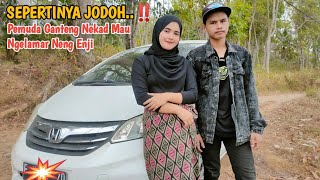 SEPERTINYA JODOH‼️NEKAD PEMUDA GANTENG JAUH - JAUH MAU NGELAMAR NENG ENJI JANDA DESA CANTIK