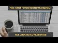 Анализ конкурентов | чек-лист готовности франшизы | как создать франшизу