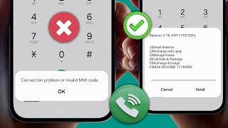 How To Fix Connection Problem Or Invalid MMI Code | How To Fix Invalid MMI Code