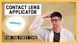 I tried a contact lens applicator for the first time on soft contacts screenshot 5
