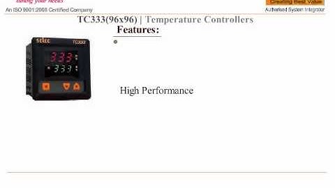 DIGITAL TEMPERATURE CONTROLLER PID AUTOMATIC THERMOCOUPLE RTD TC 333 SELEC