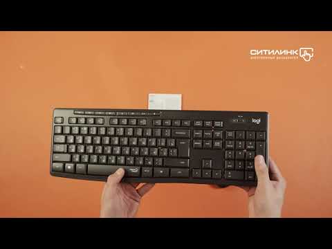 Обзор комплекта (клавиатура+мышь) LOGITECH MK295 Silent Wireless Combo | Ситилинк