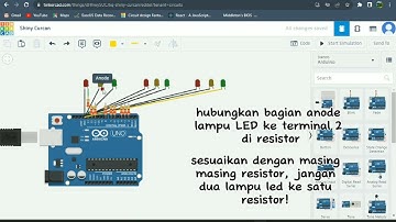 (Tugas IOT) Tutorial Cara Membuat Lampu Lalu Lintas Pertigaan Dengan Arduino Uno di Tinkercad