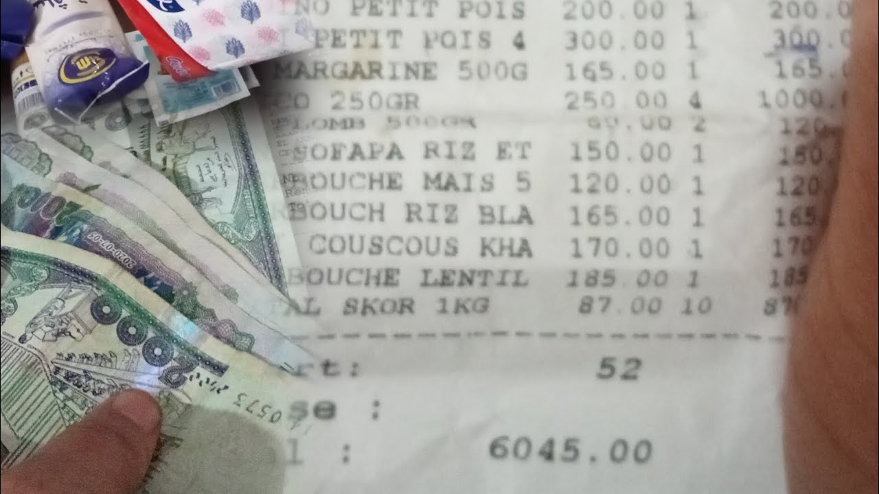 قضيان شهر سبتمر من المواد الغذاىية مع الاسعار نتاع السوبيرات+التحايل على غلاء الاسعار 