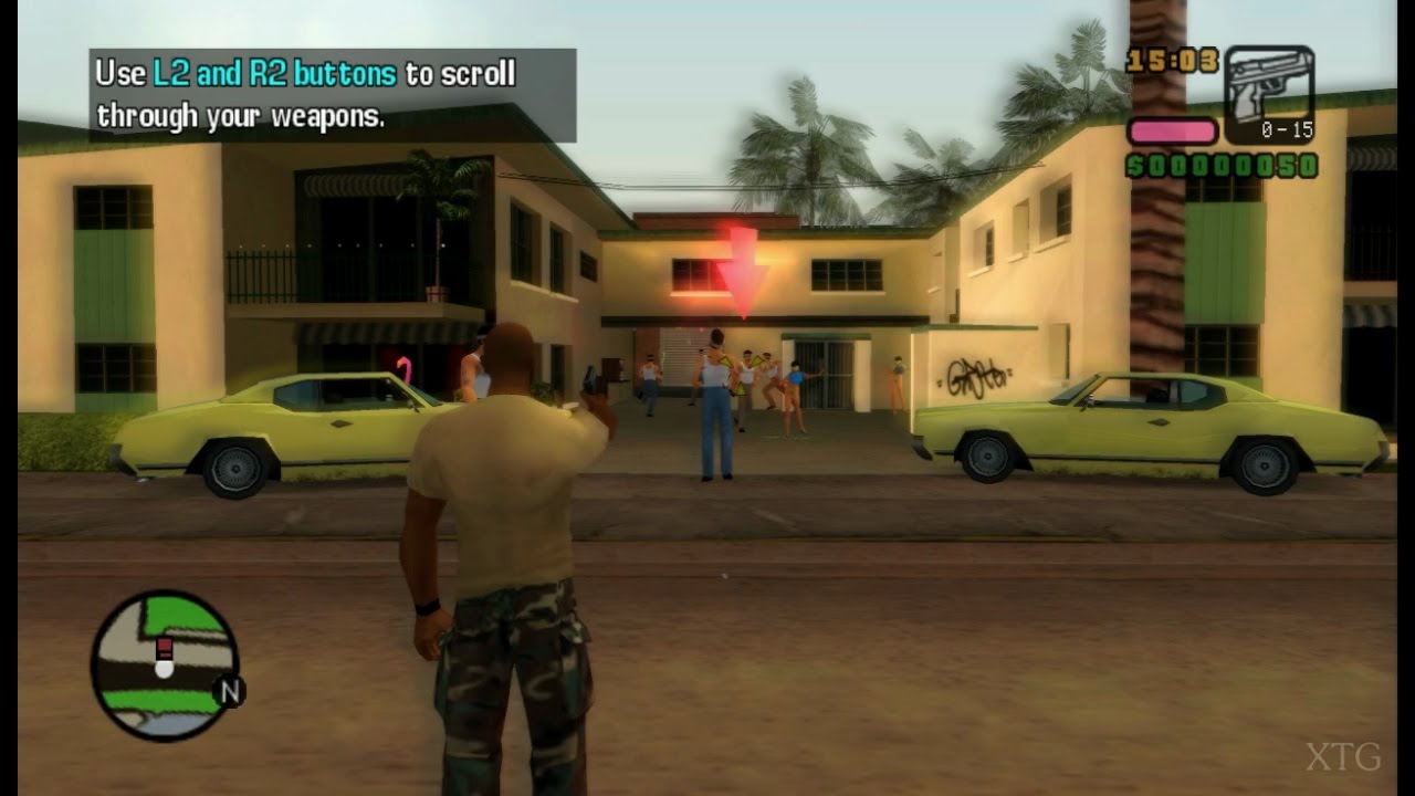 Grand Theft Auto Vice City Stories Ps2 Gameplay Hd Pcsx2 Youtube