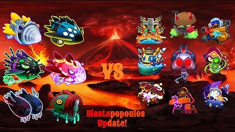 BTD 6: All Boss Bloons Elite Tier 5 Vs. Lvl 100 Paragons (Blastapopoulos Update)