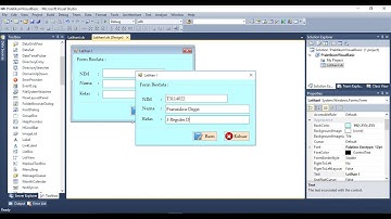 Tutorial Praktikum I Visual Basic 2010 Cara membuat program Biodata Part I
