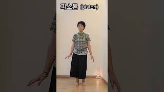 환갑되기 전, 밸리댄스 정복하기(레슨16일째)/피스톤(piston)/몽깨[행복시선(視禪)