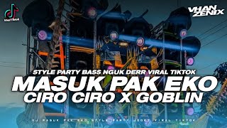DJ MASUK PAK EKO X CIRO CIRO STYLE PARTY VIRAL TIKTOK