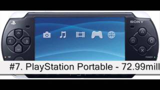 Top 10 Most Sold Video Game Consoles (24/08/2011)
