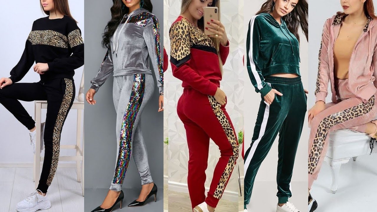 Latest collection ideas of 2021 track suit for girls ....